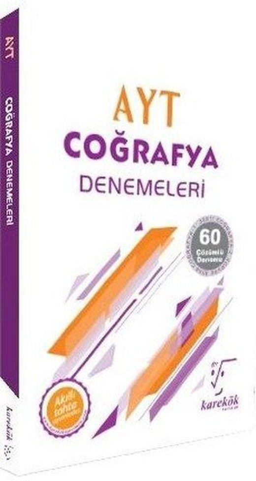 AYT Coğrafya Denemeleri | Karekök Eğitim Yayın (İnce Kapak)