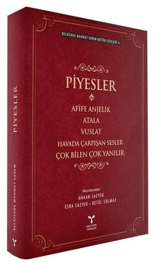Recaizade Mahmut Ekrem Bütün Eserleri-4 / Piyesler | Umuttepe Yayınları (Ciltsiz)  - Resim 1