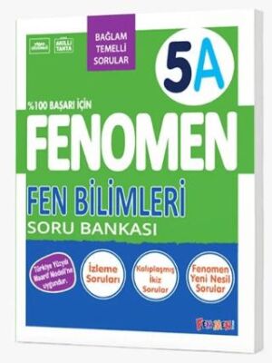 5. Sınıf Fenomen Fen Bilimleri A Soru Bankası - Kolektif kitap kapağı