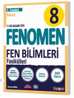 Fenomen 8. Sınıf Fen Bilimleri Soru Bankası 3. Fasikül Basınç - Kolektif kitap kapağı