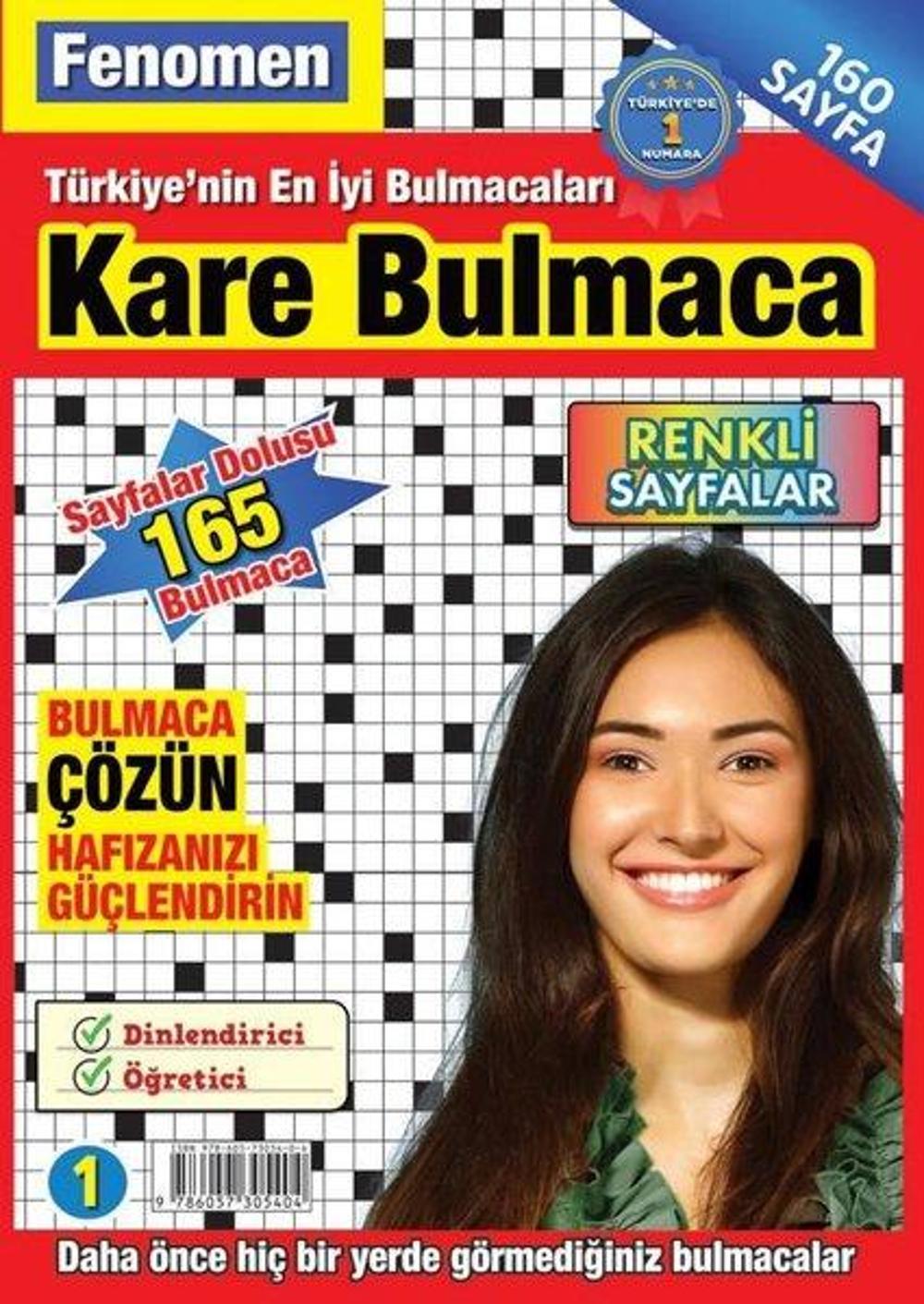 Fenomen Kare Bulmaca 1 | Maxı Yayıncılık