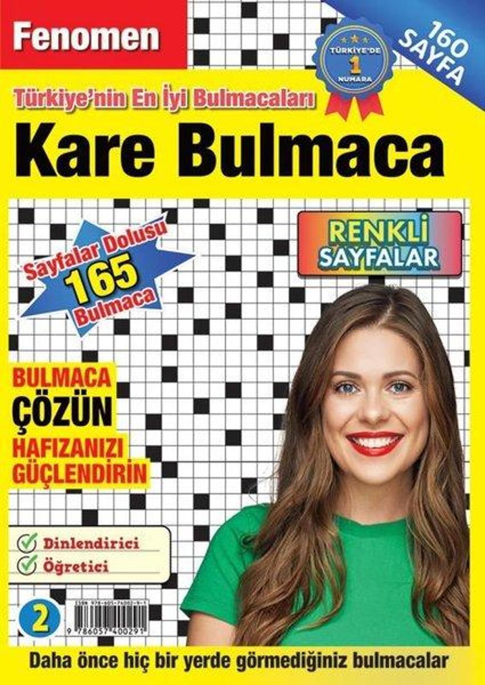 Fenomen Kare Bulmaca 2 | Maxı Yayıncılık