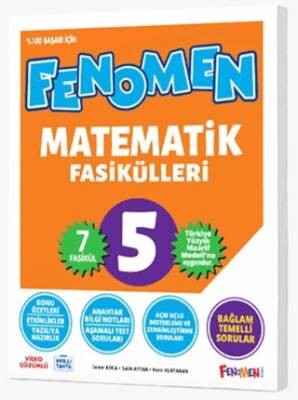 5. Sınıf Fenomen Matematik Fasikülleri - Kolektif kitap kapağı