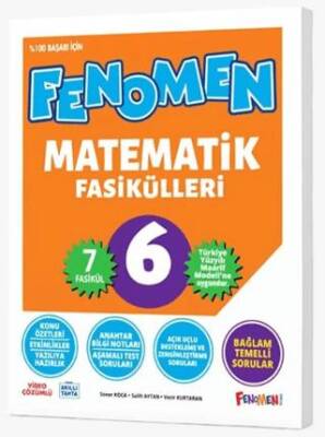 6. Sınıf Matematik Fasikül Seti - Kolektif kitap kapağı