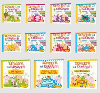 Fenomen Minik - Zencefil ve Karanfil Öğrenci Seti 11 Kitap - Kolektif kitap kapağı