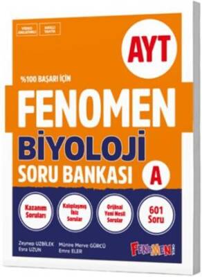 AYT Biyoloji A Soru Bankası - Kolektif kitap kapağı