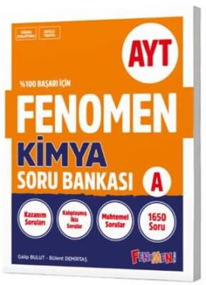 AYT Kimya A Soru Bankası - Kolektif kitap kapağı