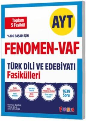 AYT VAF Türk Dili ve Edebiyatı Fasikülleri Seti - Kolektif kitap kapağı