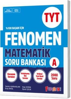 TYT Matematik A Soru Bankası - Kolektif kitap kapağı