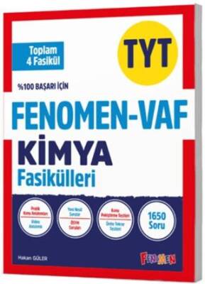 TYT VAF Kimya Fasikülleri Seti - Kolektif kitap kapağı
