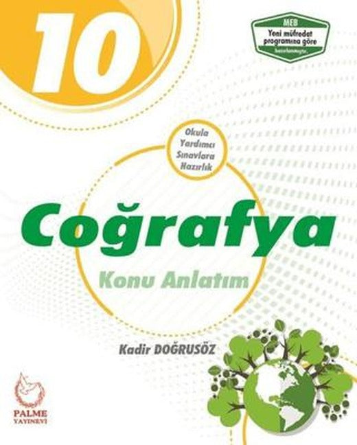 Palme 10. Sınıf Coğrafya Konu Kitabı | Palme Yayınları (Ciltsiz)