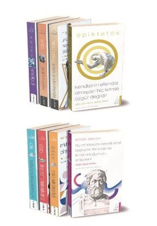 Antik Yunan Felsefeciler Seti - 8 Kitap Takım | Destek Yayınları (İnce Kapak )