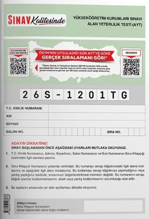 Sınav Kalitesinde AYT Deneme: ÖSYM Verilerine Göre Gerçek Sıralamanı Gör!