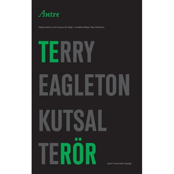 Kutsal Terör | Antre Kitap (İnce Kapak)
