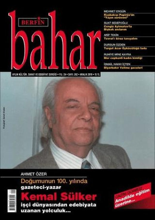 Berfin Bahar Aylık Kültür Sanat ve Edebiyat Dergisi Sayı: 262 Aralık 2019 | Berfin Bahar Dergisi (Ciltsiz)