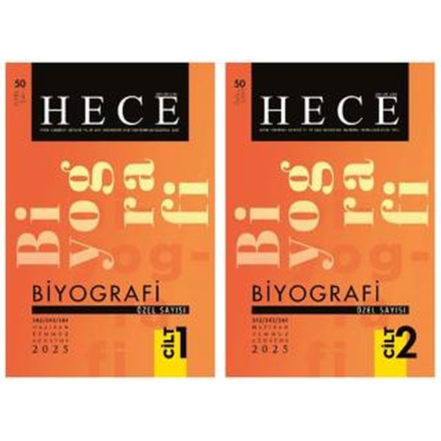 Hece Dergisi Özel Sayı: 50 - 342/343/344 Haziran - Temmuz - Ağustos | Hece Dergisi (Ciltsiz)
