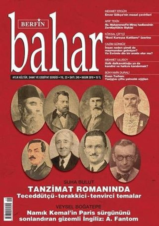 Berfin Bahar Aylık Kültür Sanat ve Edebiyat Dergisi Sayı: 249 Kasım 2018 | Berfin Bahar Dergisi (Ciltsiz)
