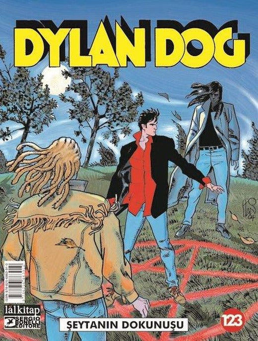 Dylan Dog Sayı 123 - Şeytanın Dokunuşu | Lal (İnce Kapak)