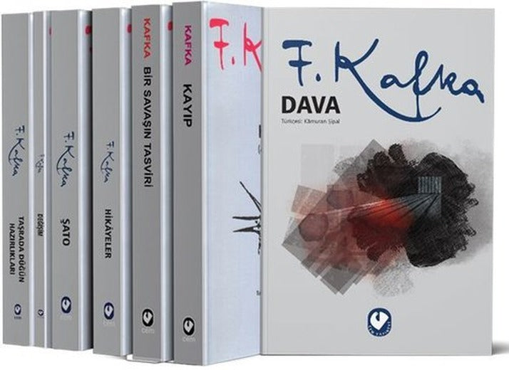 Franz Kafka Öykü ve Roman Seti - 7 Kitap Takım | Cem Yayınevi (İnce Kapak)