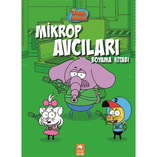 Kral Şakir-Mikrop Avcıları - Boyama Kitabı | Eksik Parça