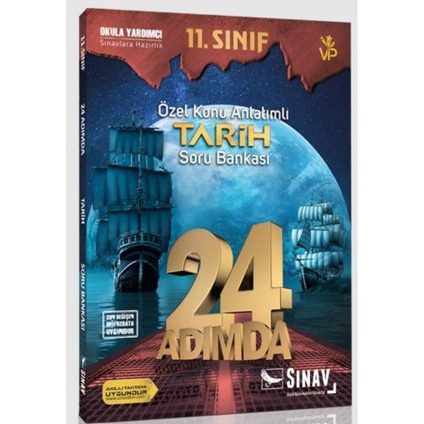 11. Sınıf Tarih 24 Adımda Özel Konu Anlatımlı Soru Bankası