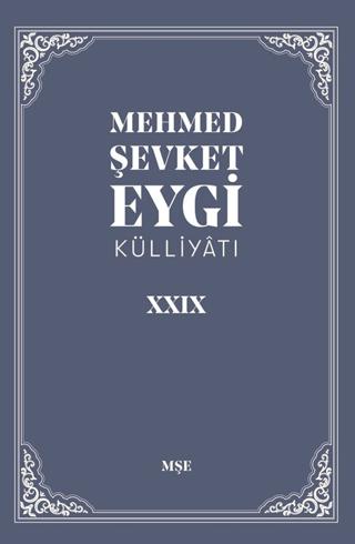Mehmet Şevket Eygi Külliyatı 29 | Bedir Yayınları (Ciltsiz)  - Resim 1