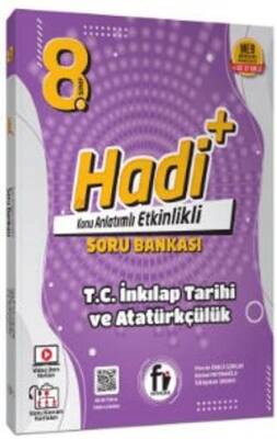 8. Sınıf Hadi+ T.C. İnkılap Tarihi ve Atatürkçülük Konu Anlatımlı - Kemal Metinoğlu kitap kapağı