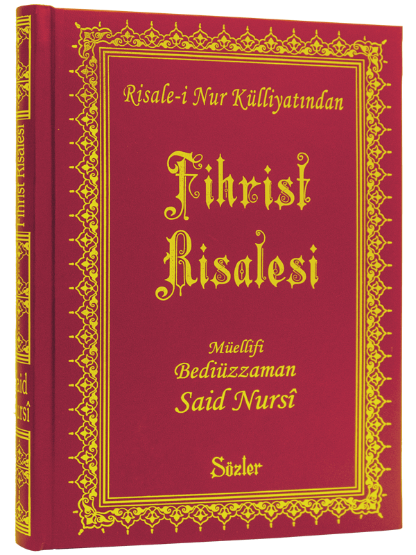 Fihrist Risalesi | Sözler Yayınevi