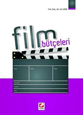 Film Bütçeleri - Ali Ildır kitap kapağı