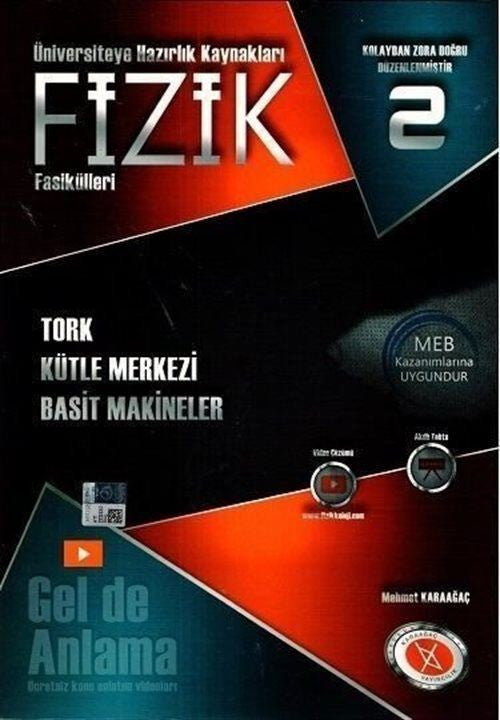 Karaağaç Yayıncılık Fizik Fasikülleri 2 kitap kapağı