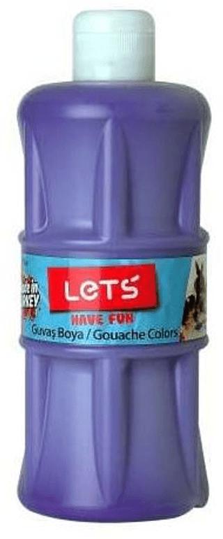LETS Guaj Boya 500 ml Mor | Lets - Resim 1