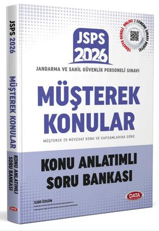 JSPS Müşterek Konular Konu Anlatımlı Soru Bankası | Data Yayınları (Ciltsiz)  - Resim 1