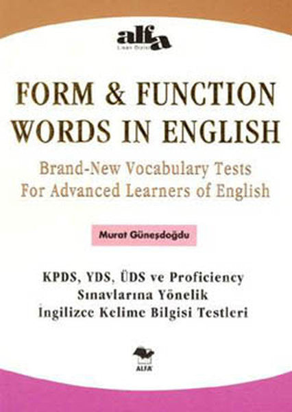 Form & Function Words In English - Murat Güneşdoğdu kitap kapağı
