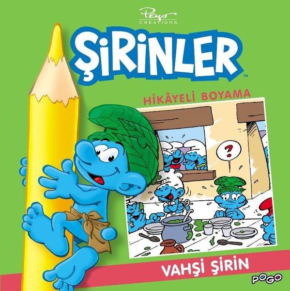 Vahşi Şirin-Şirinler Hikayeli Boyama | Pogo (İnce Kapak)  - Resim 1