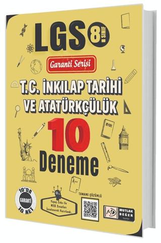 8. Sınıf LGS T.C. İnkılap Tarihi ve Atatürkçülük 10 Deneme