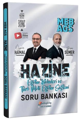 2027 MEB-AGS Hazine Eğitim Bilimleri ve Türk Milli Eğitim Sistemi Tamamı Video Çözümlü Soru Bankası | Dizgi Kitap (Ciltsiz)  - Resim 1