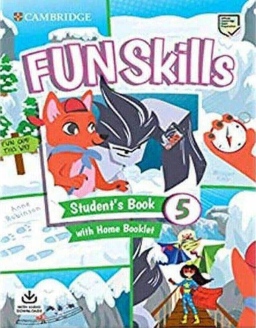 Fun Skills Level 5 Student's Book with Home Booklet and Downloadable Audio kitap kapağı