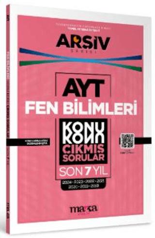 AYT Fen Bilimleri Konu Konu Çıkmış Sorular Son 7 Yıl | Marka Yayınları (Ciltsiz)  - Resim 1