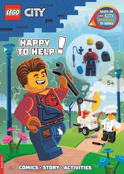 LEGO City: Happy to Help! Activity Book | Michael O'Mara Books Ltd (İnce Kapak)  - Resim 1