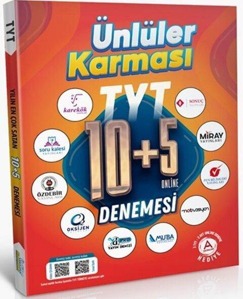 TYT 10 + 5 Deneme | Ünlüler Karması (İnce Kapak)  - Resim 1