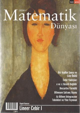 Matematik Dünyası Dergisi Sayı:98 Yıl:2014 - I | Nesin Yayınevi (Ciltsiz)  - Resim 1