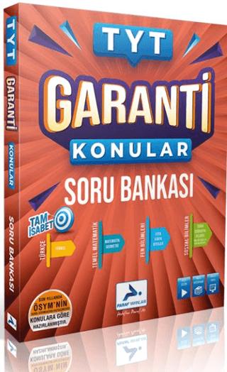 TYT Garanti Konular Soru Bankası | Paraf Yayınları (Ciltsiz)  - Resim 1
