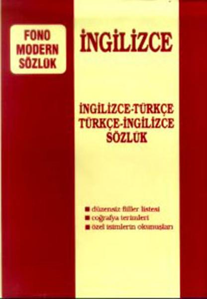 Modern Sözlük (İngilizce/Türkçe - Türkçe/İngilizce) | Fono Yayınları (İnce Kapak)  - Resim 1