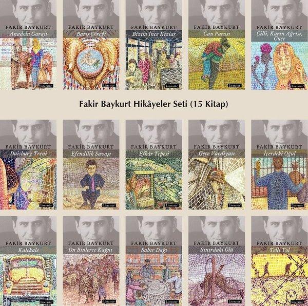 Fakir Baykurt Hikayeler Seti-15 Kitap Takım | Literatür Yayıncılık (İnce Kapak)  - Resim 1