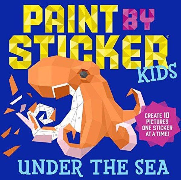 Paint by Sticker Kids: Under the Sea | Workman Publishing (İnce Kapak)  - Resim 1