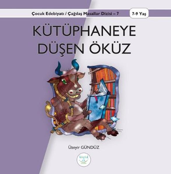Kütüphaneye Düşen Öküz | Küçük Ev Yayınları (İnce Kapak)  - Resim 1