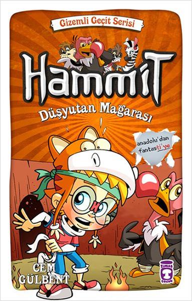 Hammit Düşyutan Mağarası - Gizemli Geçit Serisi | Timaş Çocuk (İnce Kapak)  - Resim 1