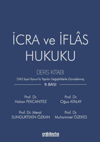 İcra ve İflas Hukuku Ders Kitabı | On İki Levha Yayınları (Ciltli)  - Resim 1