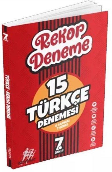 7. Sınıf Türkçe Rekor Deneme | Startfen Yayınları (İnce Kapak)  - Resim 1