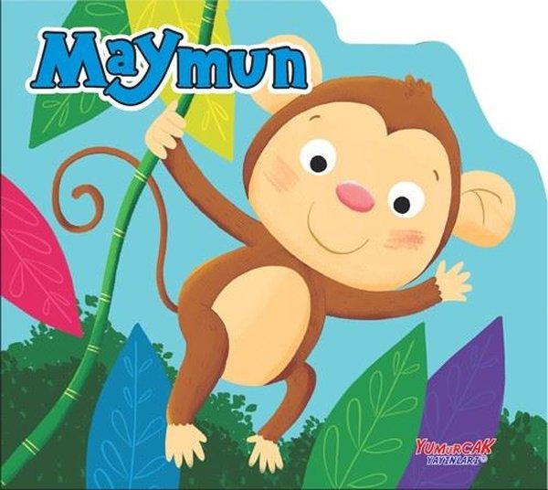 Maymun - Şekilli Kitap | Yumurcak Yayınları (İnce Kapak)  - Resim 1